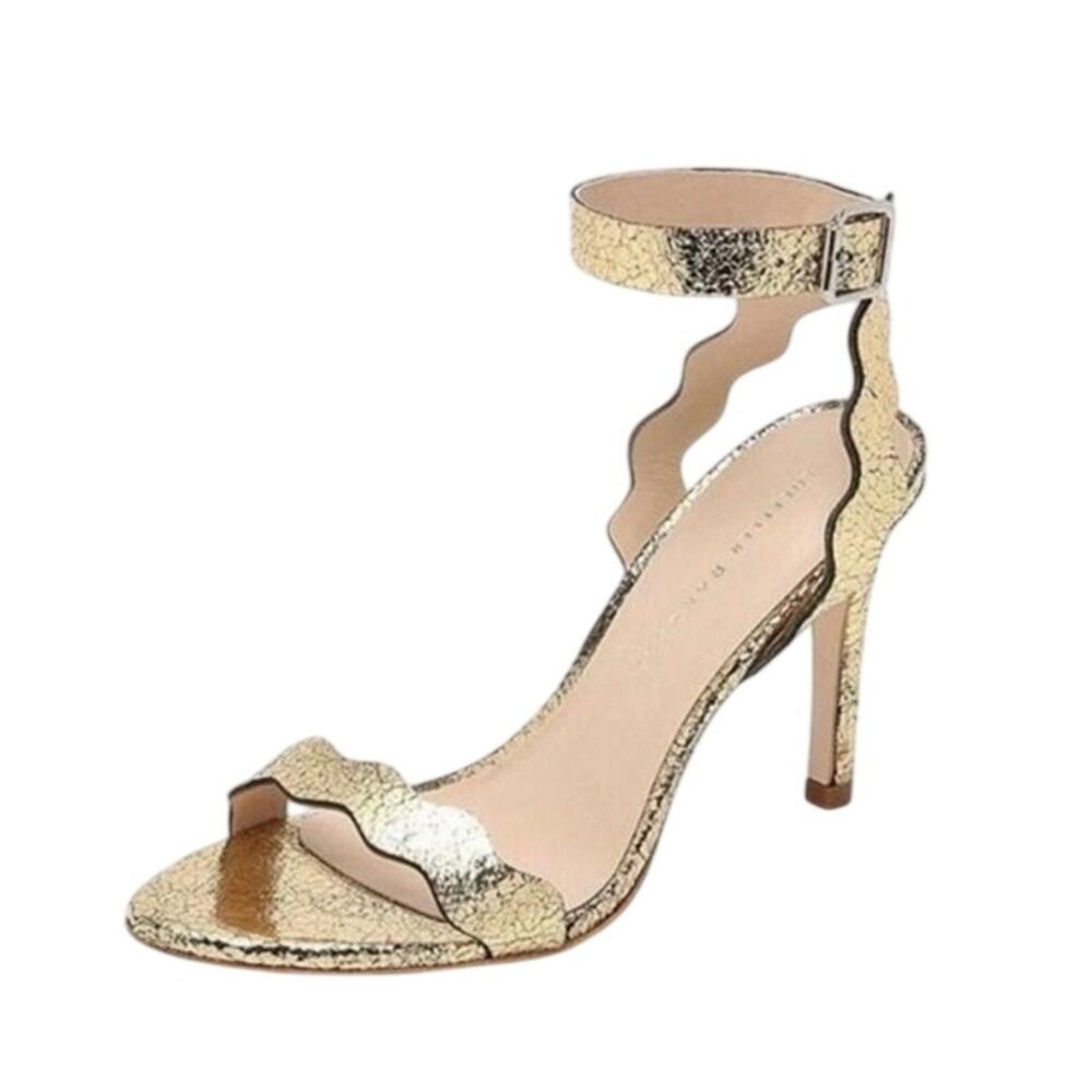 Loeffler Randall Amelia Gold Heels Size 6.5